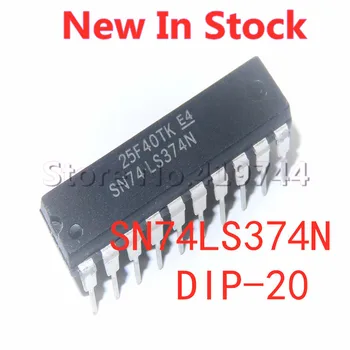 5 бр./лот SN74LS374N 74LS374 HD74LS374P DIP-20 задейства с три изходни състояния и осем D-ръбове В наличност, НОВ Оригинален чип