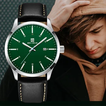 Мъжки кварцов часовник BENNEVIS, луксозни ежедневните модерни мъжки спортни часовници, водоустойчиви ръчен часовник с календар и дата, Reloj Hombre