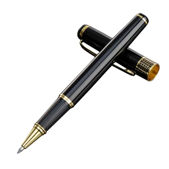 Луксозна метална писалка-rollerball с фонтан за бизнес писане, калиграфия, канцеларски материали, ученически принадлежности, студентски подаръци JIAN