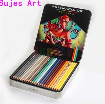 САЩ 72 цветен молив за рисуване Sanford art маслен, мек молив 3,8 мм с голяма сърцевина lapis cor de Sanford Prismacolor живопис молив