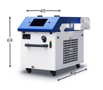 Роботизирана заваръчна лазер с въздушно охлаждане, почтителен топлина, ръчно изработени влакна-лазерен заваръчни машини Jinan Pioneer