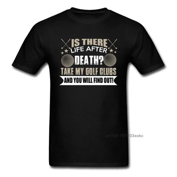 Мъжки забавна тениска ИМА ли ЖИВОТ СЛЕД СМЪРТТА? Тениска с буквенной цитат, риза от памучен плат, черни Блузи, хипстерская тениска, реколта