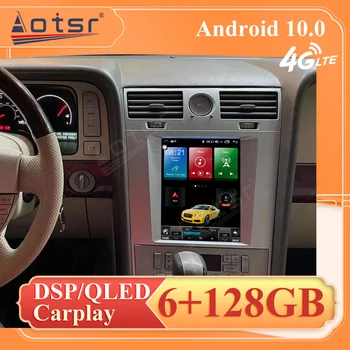 6 + 128 Грама За Lincoln Navigator 2005-2009 Android Автомобилен GPS Навигатор За Главното устройство Мултимедиен плеър Автоматична Магнитола
