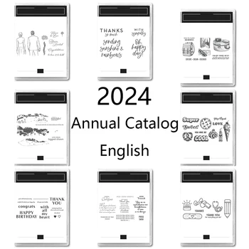 Годишен каталог на Английските марки и Печати на 2023-2024 години, Изработване на Картички За Scrapbooking и Diy