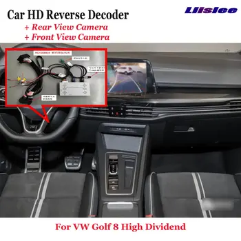 За Volkswagen VW Golf MK8 2019-2022 2023 Автомобилен Видеорекордер Предна Камера за обратно виждане Декодер Обратно на Изображението Оригинално Актуализация на Екрана