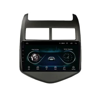Android Радиото в автомобила Carplay Мултимедия За Chevrolet Aveo 2 Sonic T300 2011 2012 2013 2014 2015 4G Wifi DVD GPS 2din 2 din стерео