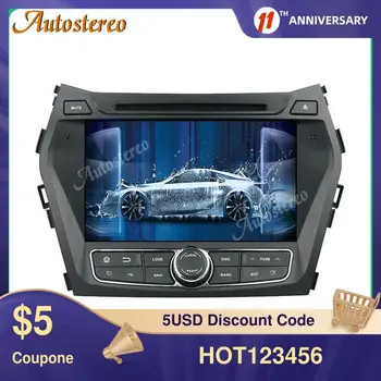 За Hyundai Santa Fe на Hyundai IX45 2013-2018 Android10 Кола DVD-Мултимедиен Плеър Автомобилен GPS Навигатор Магнитола Главното Устройство