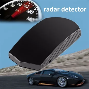 Автомобилен радар детектор V3, лазерна система за тестване на скоростта, 360 °, полнодиапазонное сканиране, звукова аларма за превишаване на скоростта, 12, Поддръжка на руски английски