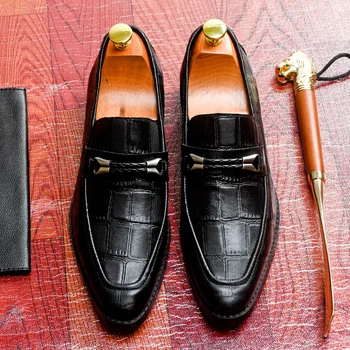 BONA/Новост 2023, дизайнерски официалната бизнес обувки с перфорации тип 