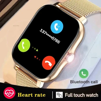 Настройка на Циферблата Смарт часовници Дамски Bluetooth Покана 2023 Новите Смарт Часовници за Мъже За Xiaomi Samsung Android, IOS Телефонни Часовници