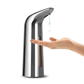 Интелигентен автоматичен опаковка течен сапун обем 400 мл, интелигентен сензор за индукция, захранващи сапун за измиване на ръцете, кухня, дезинфектант за ръце