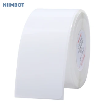 Термокабельная этикеточная хартия Niimbot за принтери D101 Цена баркод Размер на Името на Празни етикети са Водоустойчиви, Устойчиви на спукване на