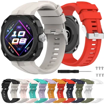 Нови въжета за часа Quickfit за Huawei WATCH GT Cyber Sport, силиконов каучук Easyfit, разменени гривна за умни часа, каишка за часовник