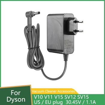 Зарядно устройство За Прахосмукачка Дайсън в V10, V11 V15 SV12 SV15 Подмяна на Линия Зареждане на Батерията захранващ Адаптер САЩ/ЕС Щепсел 30,45 В/1.1 A