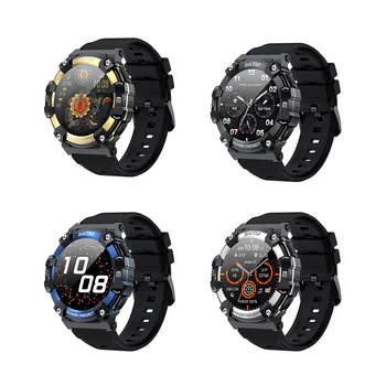 Smart-часовници, кардиомонитор, носимые часовник, водоустойчив и прахозащитен Спортни фитнес устройства за проследяване на гласови повиквания за IOS / Android