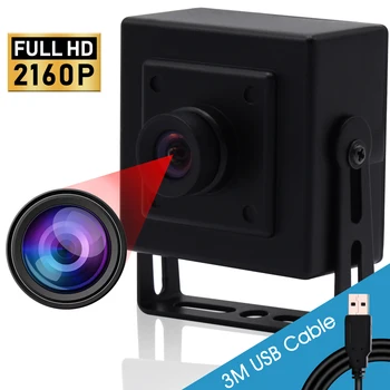 4K USB Уеб камера Mjpeg 30 кадъра в секунда 3840x2160 Без Изкривяване CMOS IMX317 USB-Камера Видеонаблюдение За Рекламни Машини