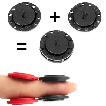 Двойка невидими магнитни копчета за шевни принадлежности Яке-жилетка Скрита обтегач Украса ръчно изработени дрехи