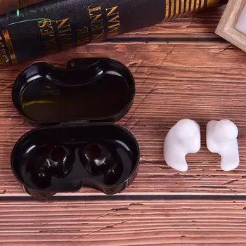 Силиконови Звукоизолирани тапи за уши за защита на ушите от хъркане, спане тапи за пътуване, Аксесоари за намаляване на шума
