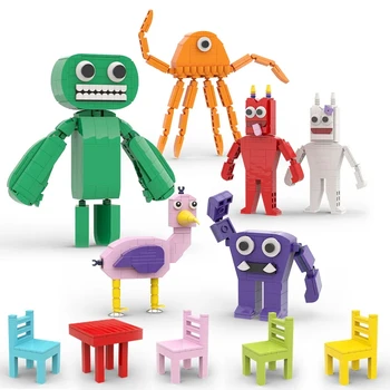 MOC Green Banbans Jumbo Джош Monster Bricks Brickheadzs Комплект Игри Знаци, Определени Моделиране на Строителни Блокове от Анимационни Детски Играчки