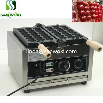 електрическа вафельная машина под формата на яйца с пудра захар глазура, пещ за печене на яйца на торти, машина за готвене на вафли с незалепващо покритие