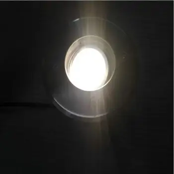 IP68 Водоустойчив 5 Димиране W COB LED Подземен лампа Външната Градинска пътека, Пол, Подземен двор, точков пейзаж GU10 или MR16
