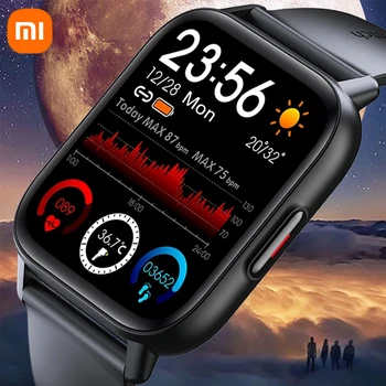 Смарт часовници Xiaomi PRO със сензорен екран 1,69 инча, наблюдение на нивото на кислорода в кръвта, умни часовници за мъже, телесната температура, сърдечната честота монитор