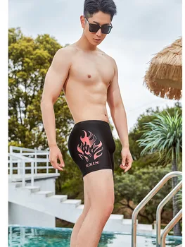 Топене мъжки 2023 Ново Пламъка, бързо съхнещи модни плажни спа Летни бански костюми